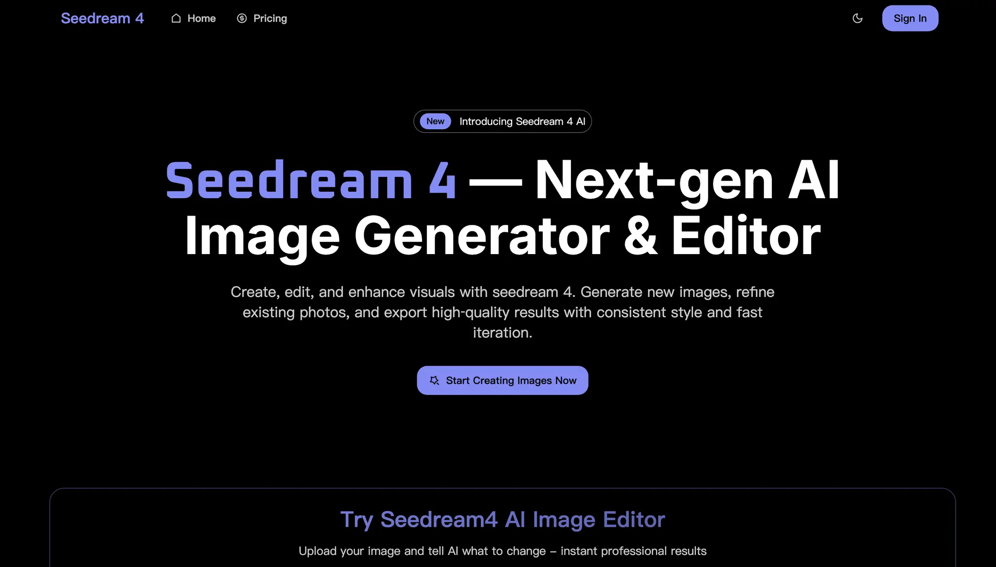 Screenshot 1 of seedream4