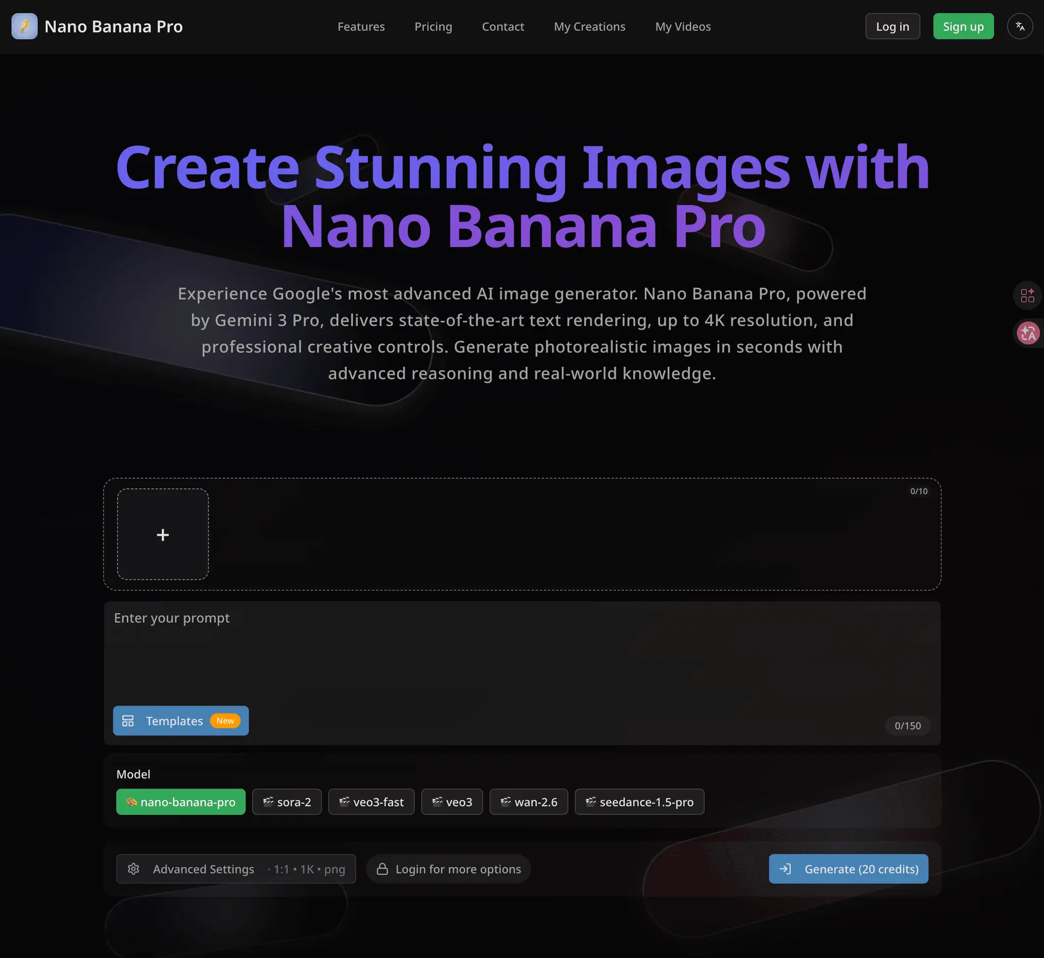 Screenshot 1 of Nano Banana Pro