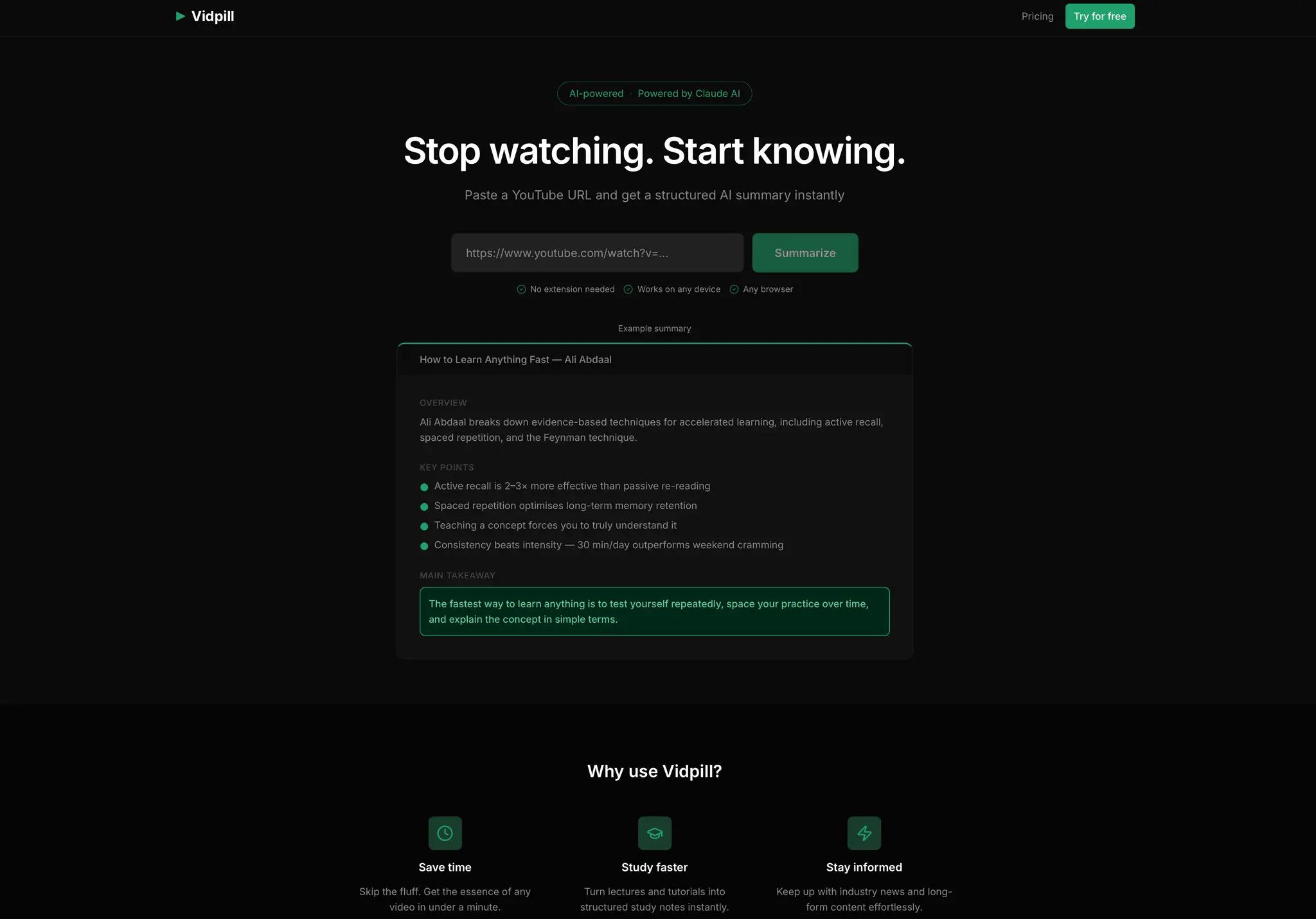 Screenshot 1 of Vidpill