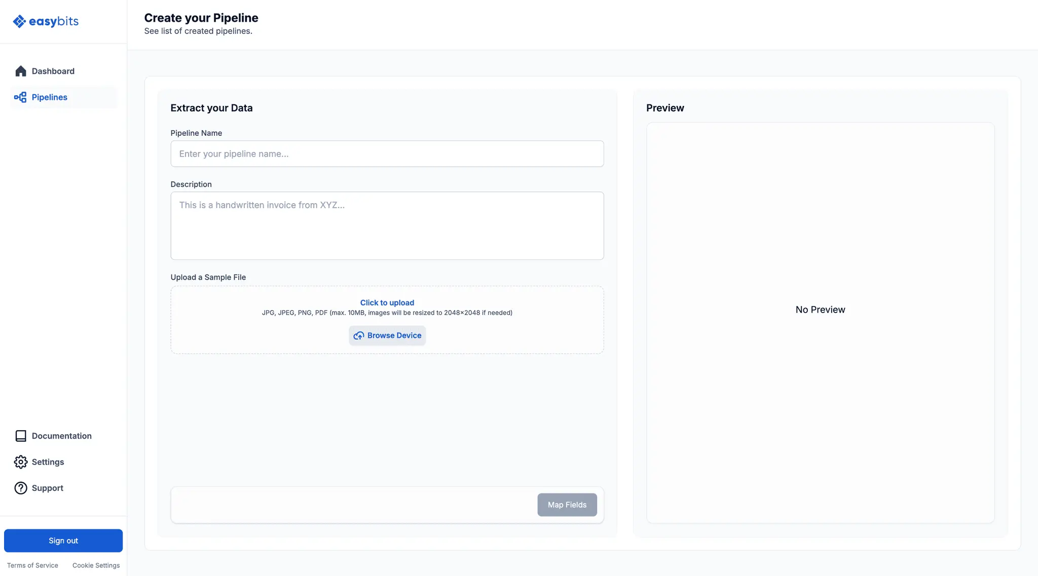 Screenshot 2 of easybits Extractor