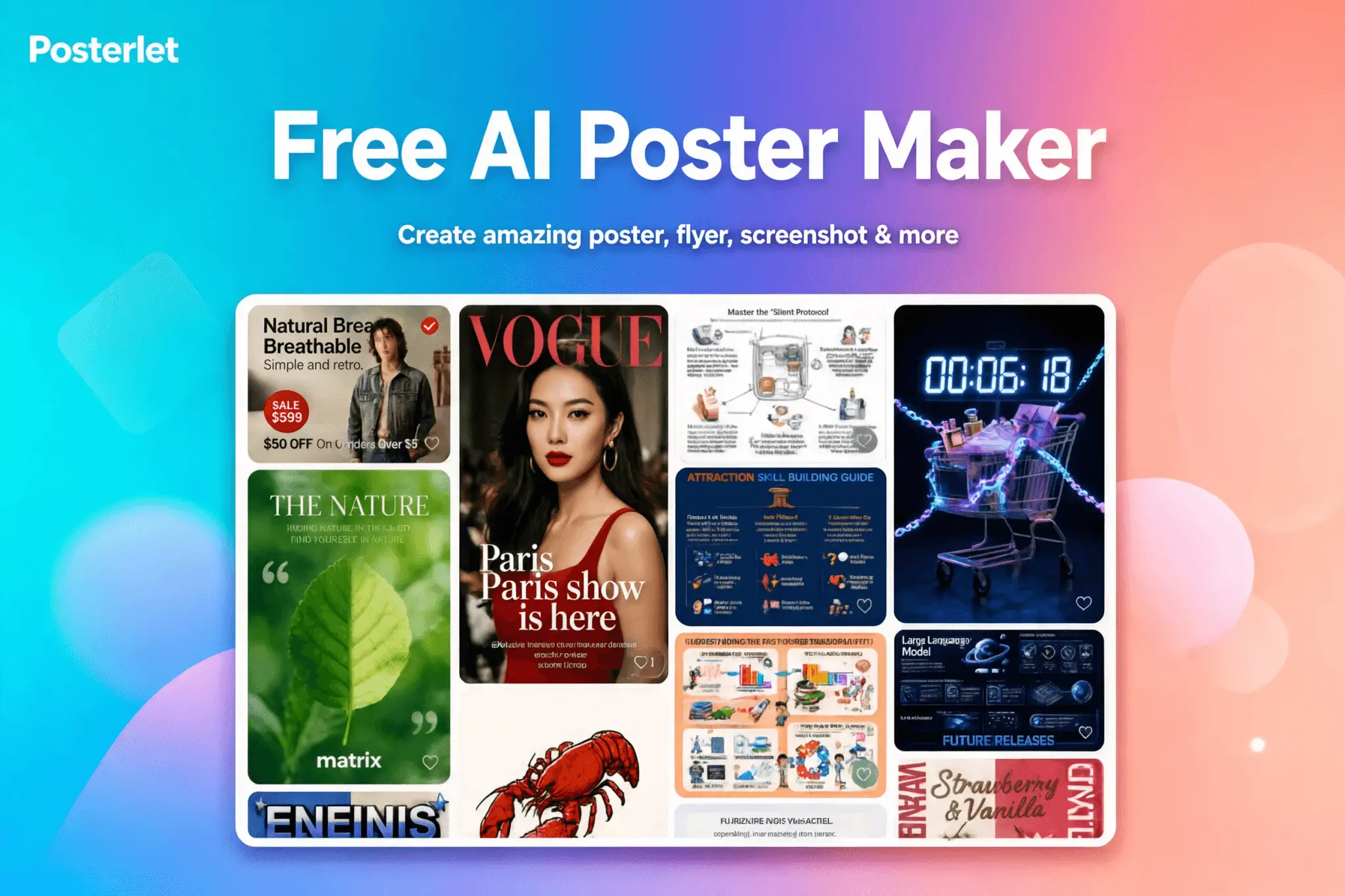 Screenshot 1 of Posterlet