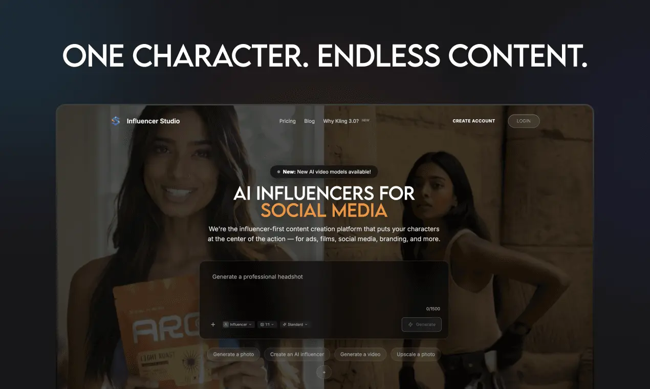 Screenshot 3 of Influencer Studio