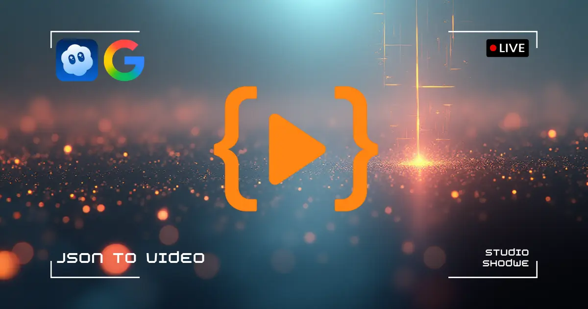 Screenshot 1 of JSON to Video | AI Video Generator