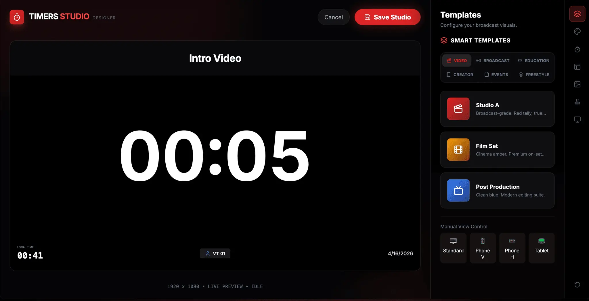 Screenshot 3 of Timers Studio