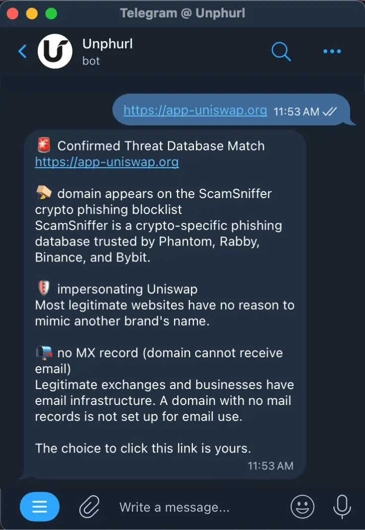 Screenshot 1 of Unphurl