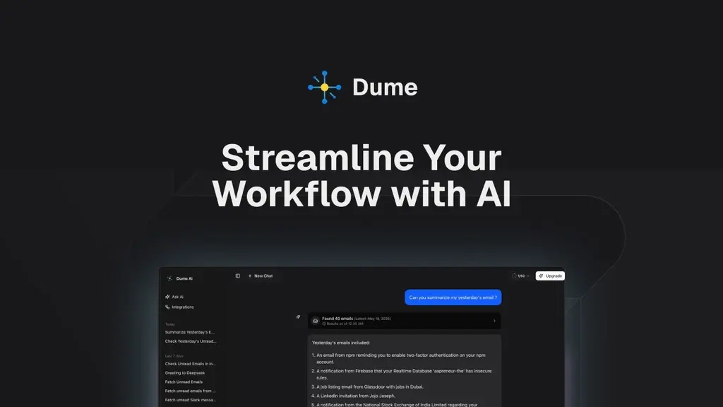 Screenshot 5 of Dume.ai