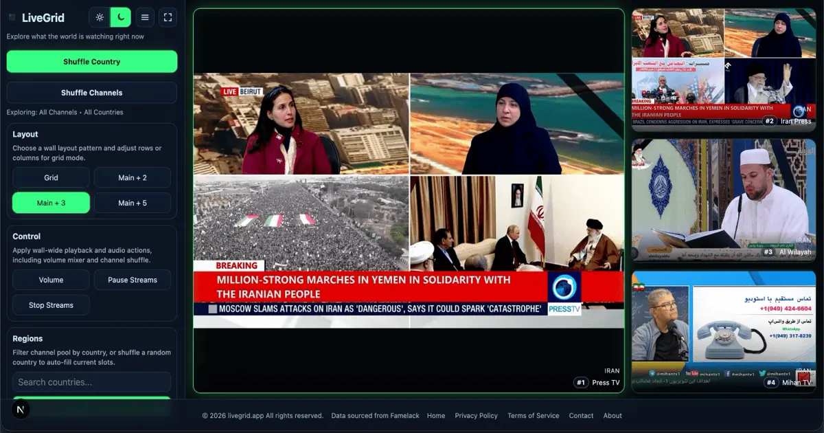 Screenshot 1 of LiveGrid