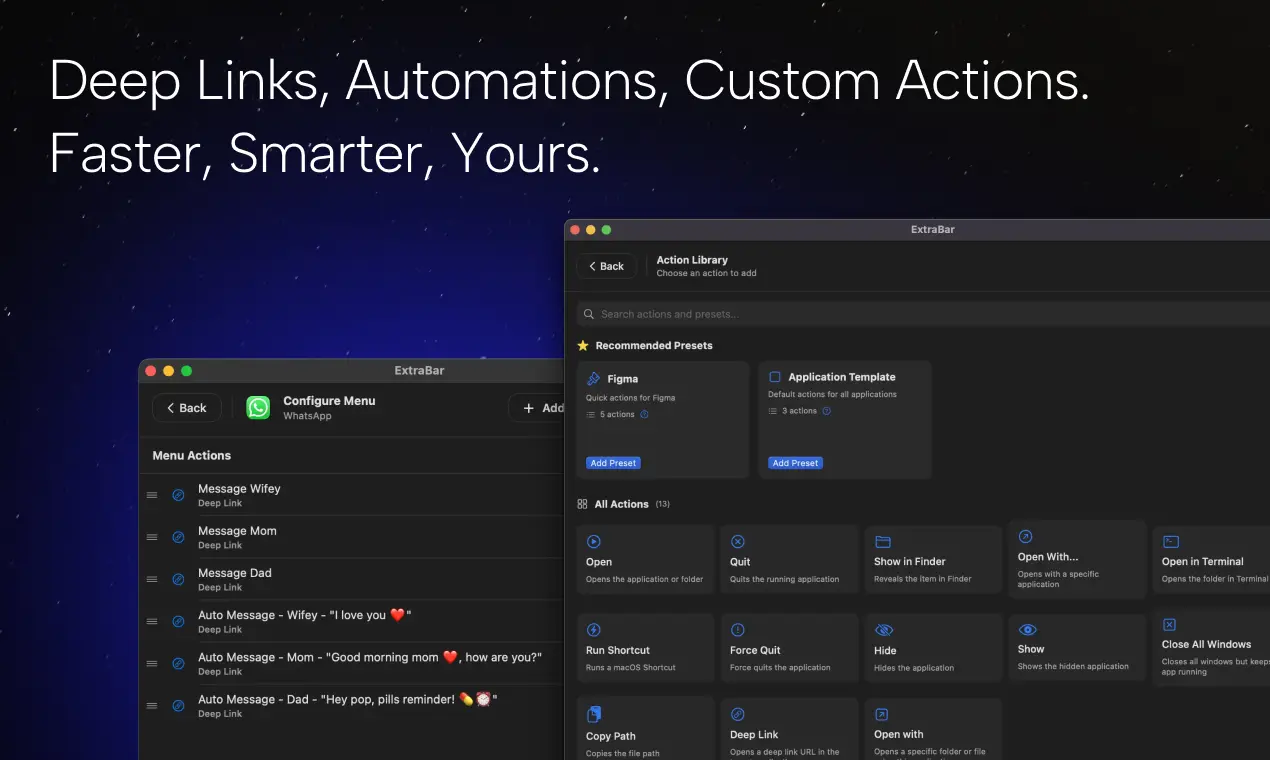 Screenshot 1 of ExtraBar