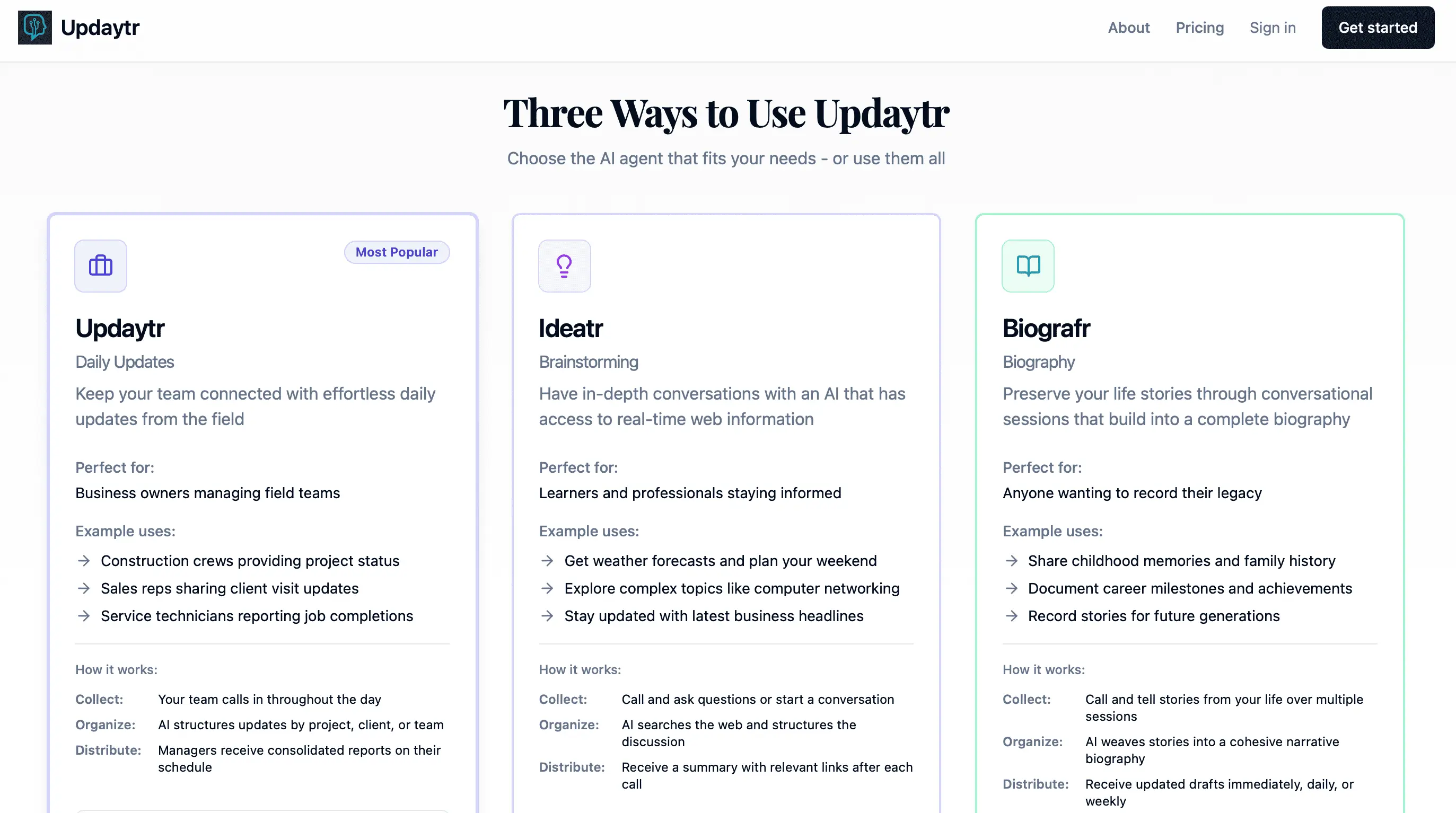 Screenshot 1 of Updaytr