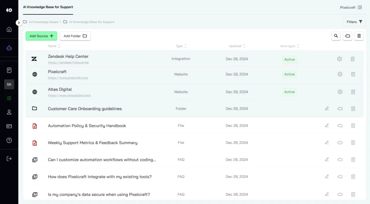 Screenshot 3 of CoSupport AI