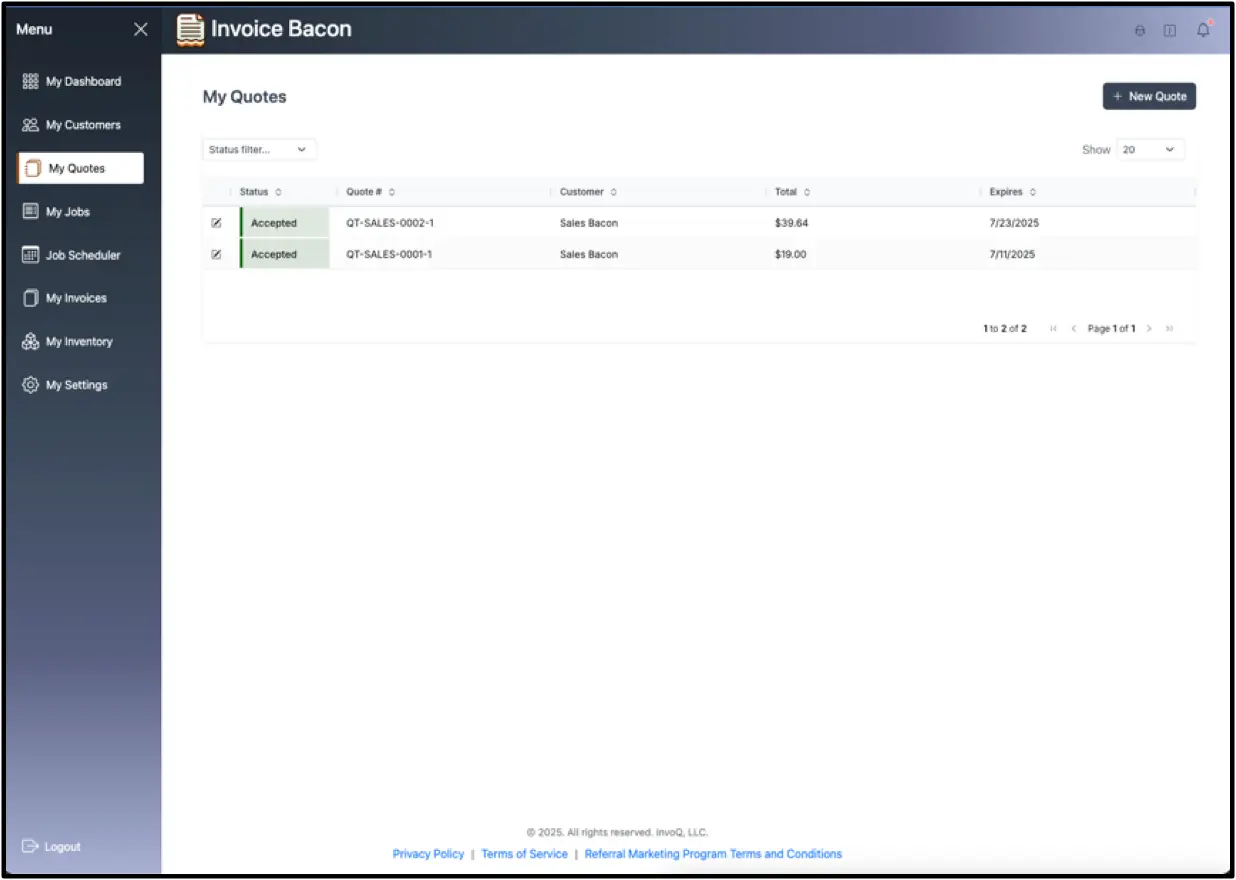 Screenshot 5 of Invoice Bacon