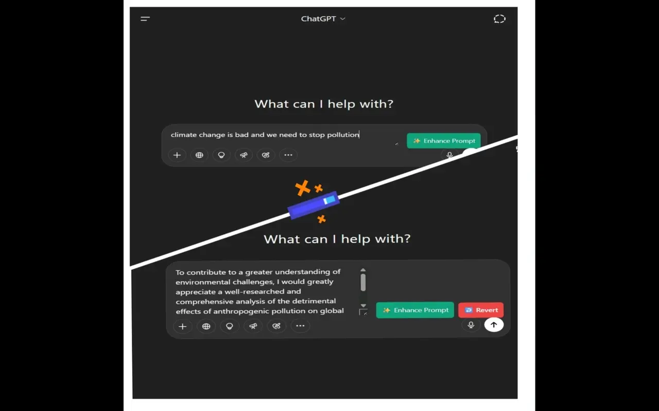 Screenshot 2 of Prompt Enhancer 