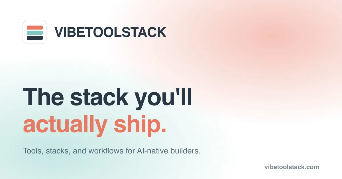 Screenshot 1 of Vibetoolstack