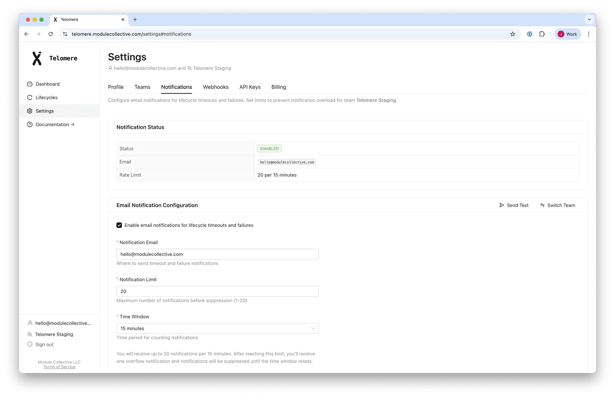 Screenshot 1 of Telomere