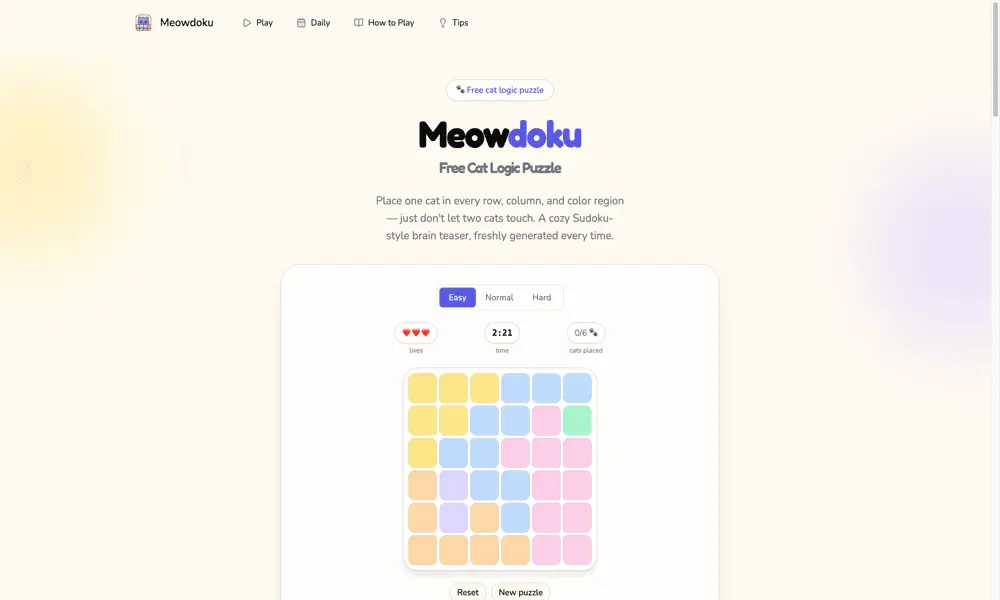 Screenshot 2 of Meowdoku
