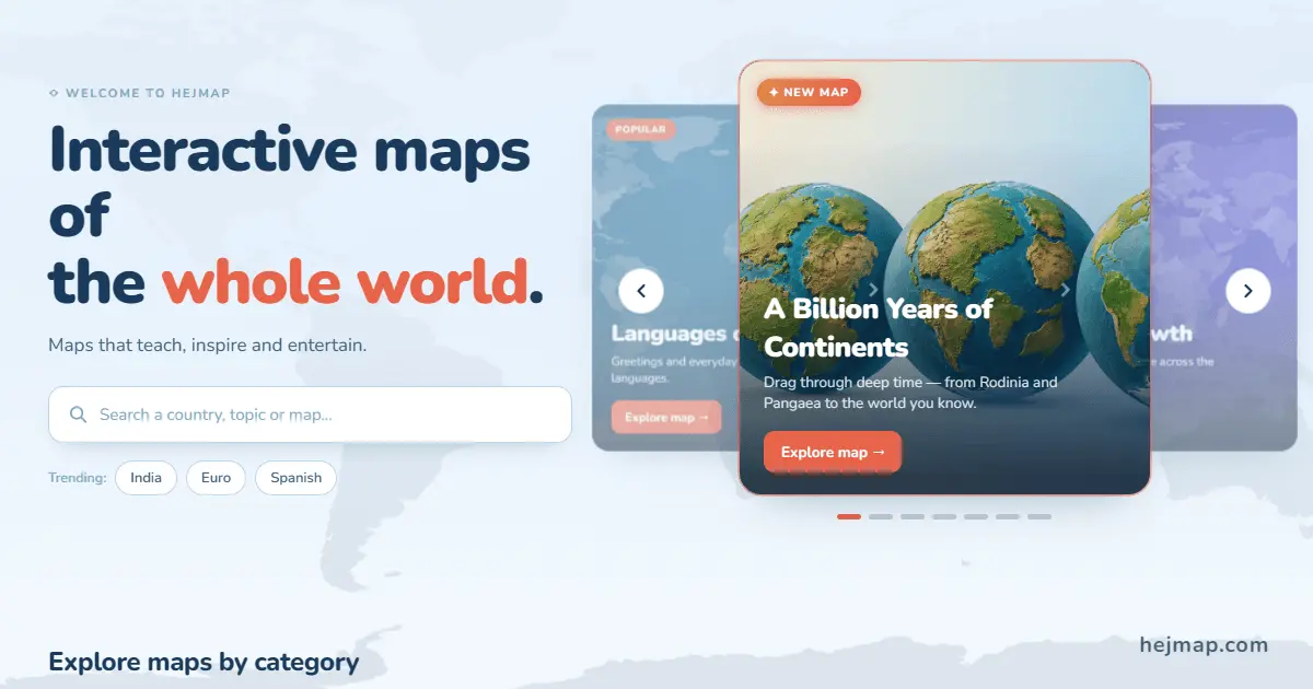 Screenshot 1 of HejMap