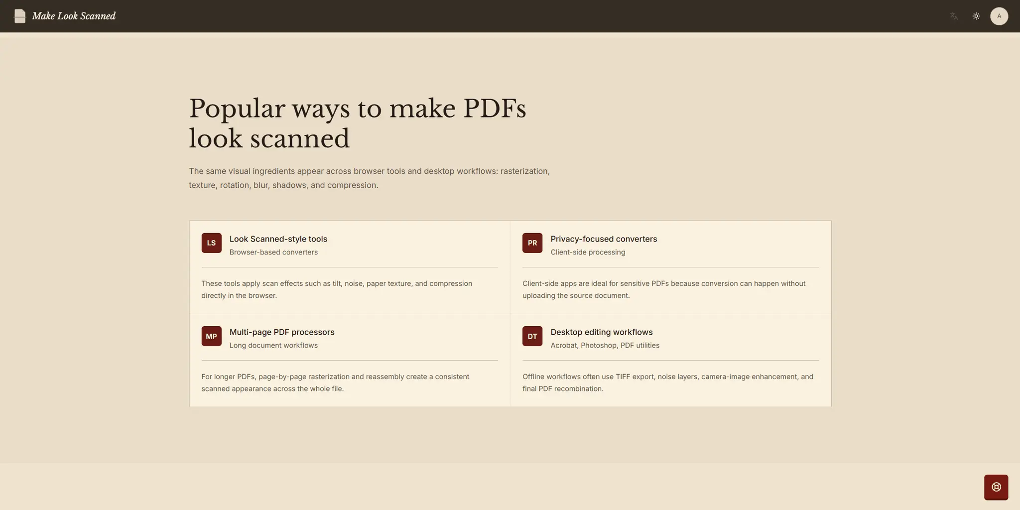 Screenshot 3 of Make Look Scanned
