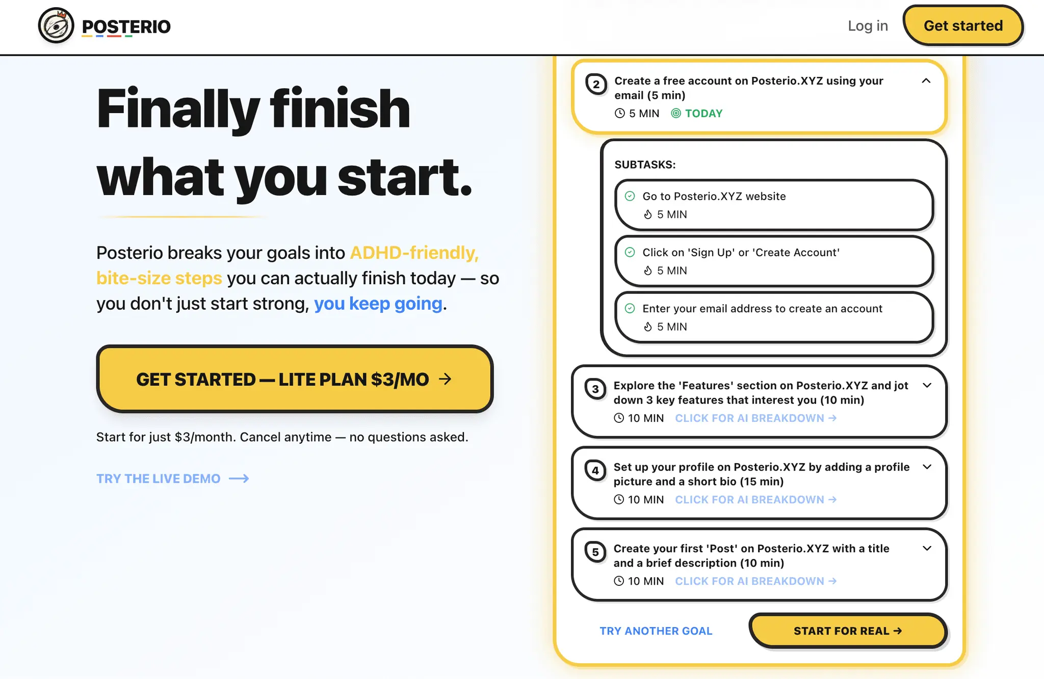 Screenshot 1 of Posterio