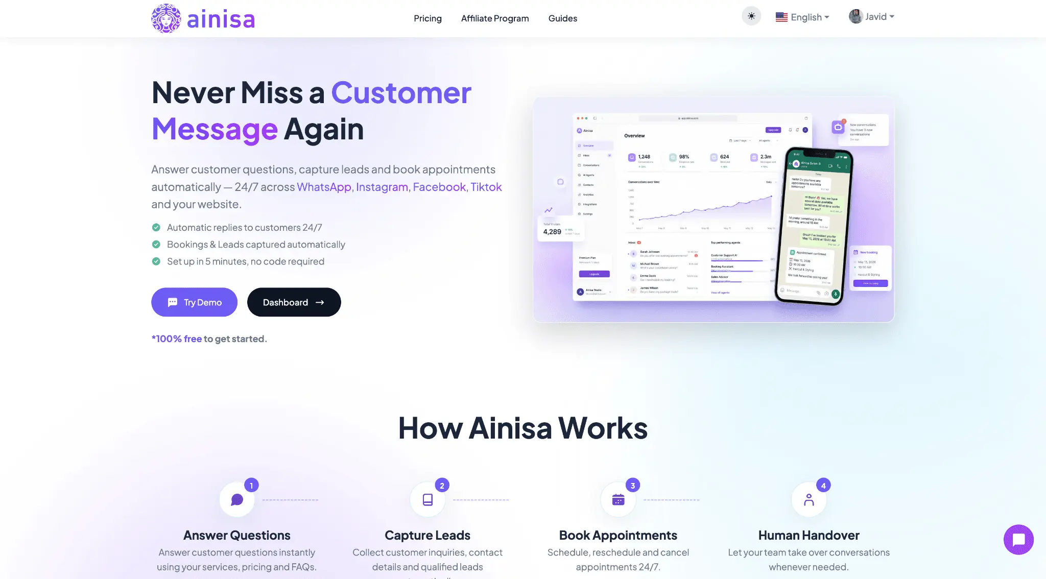 Screenshot 5 of Ainisa AI