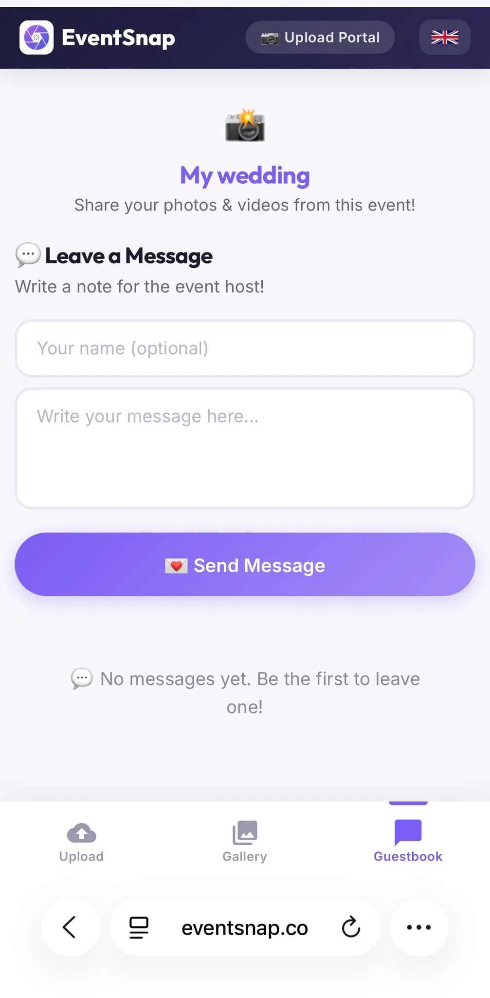 Screenshot 2 of EventSnap