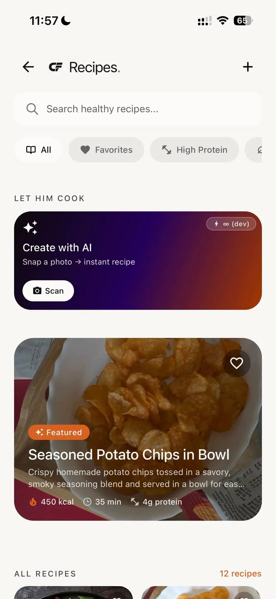 Screenshot 1 of Cal Factor