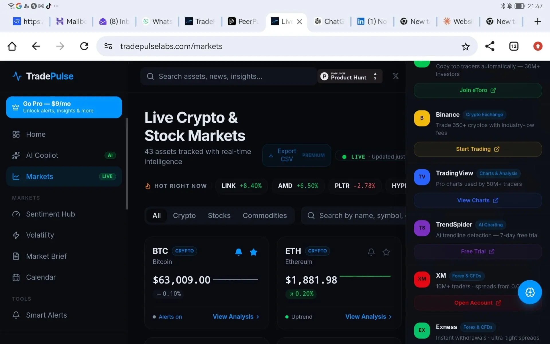 Screenshot 4 of TradePulse Labs