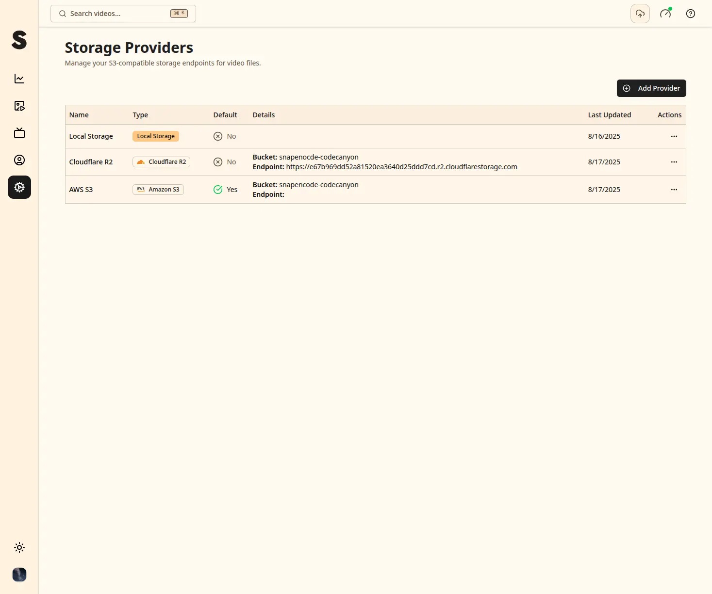 Screenshot 5 of Snapencode | Self-hosted Video Platform