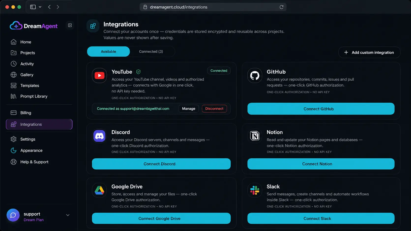 Screenshot 3 of DreamAgent