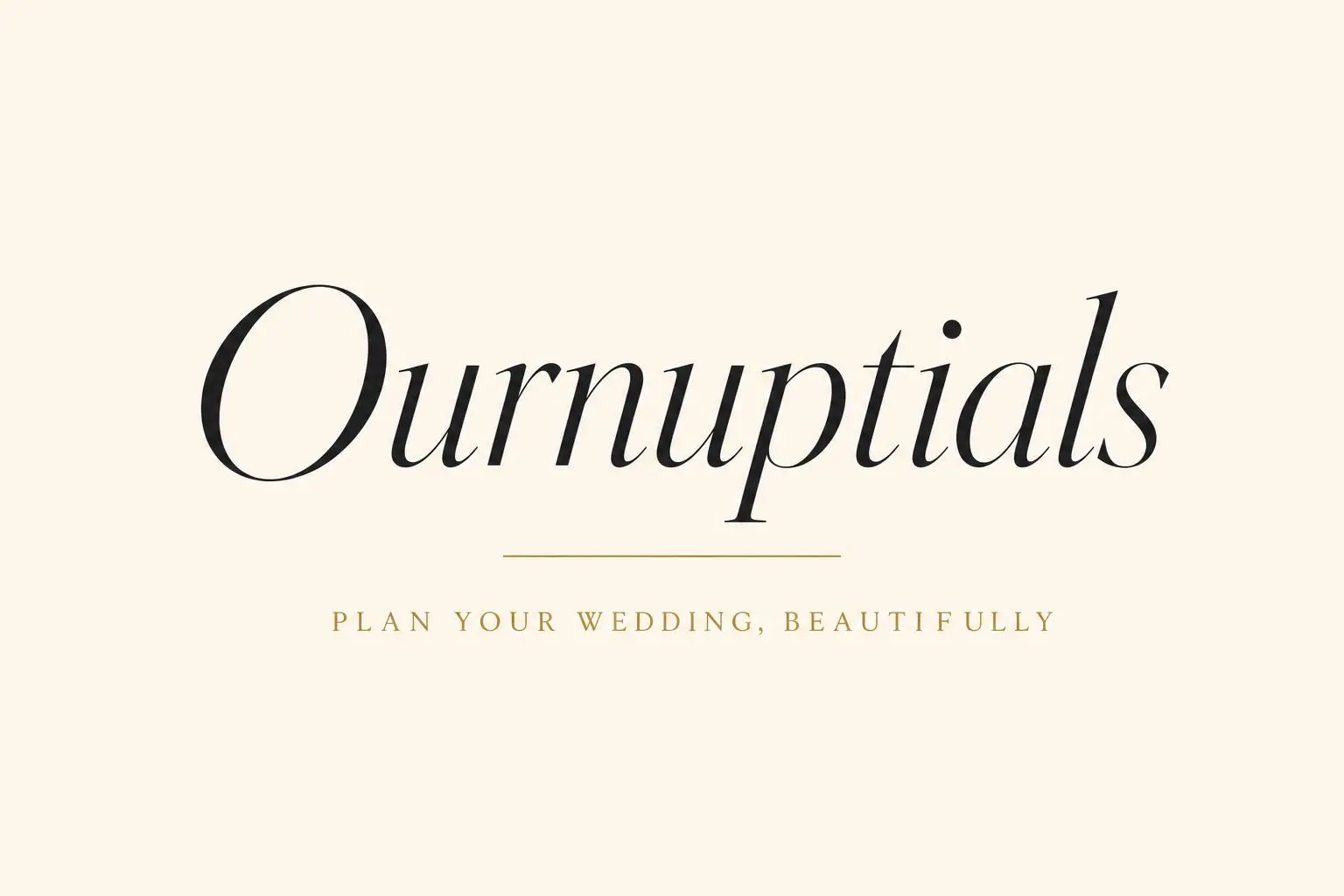 Screenshot 1 of Ournuptials