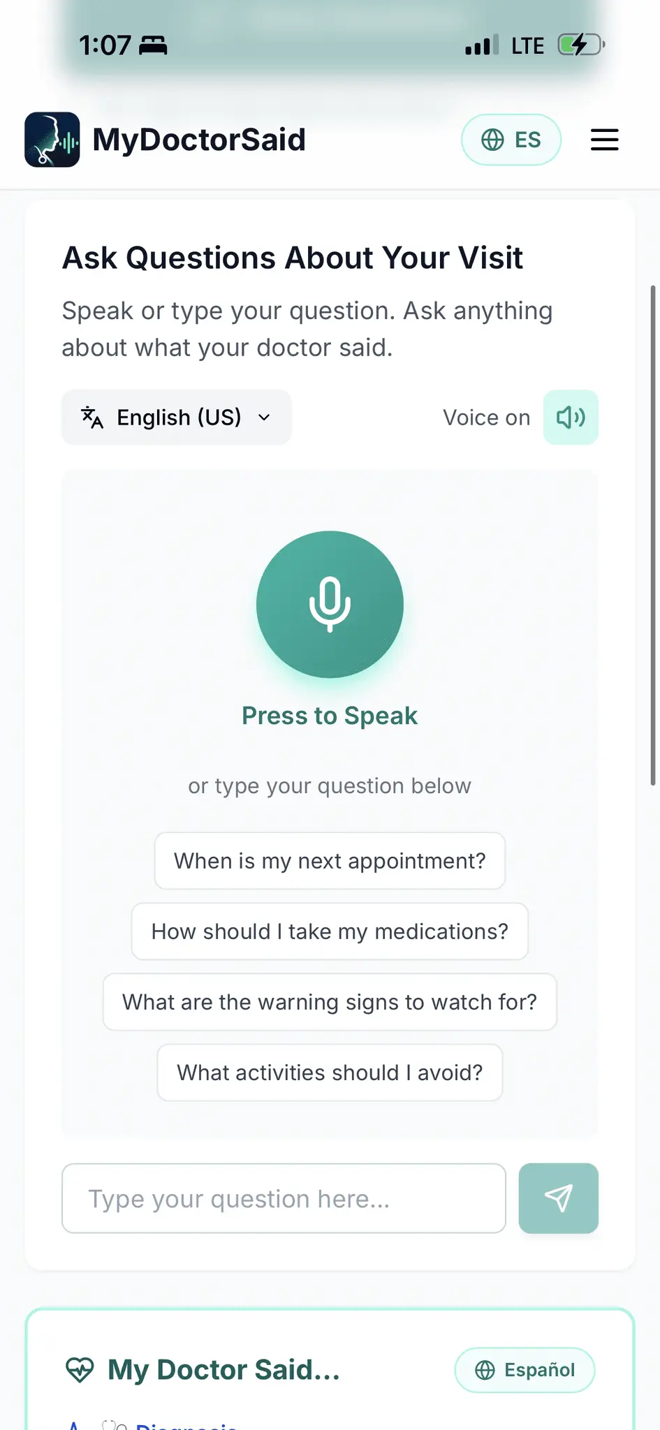 Screenshot 5 of MyDoctorSaid