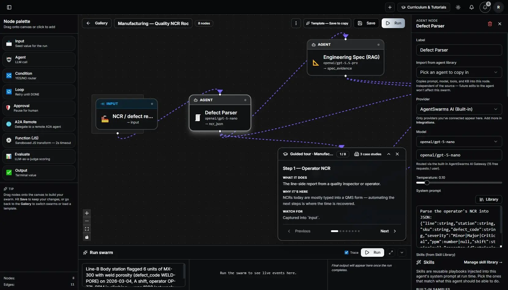 Screenshot 4 of AgentSwarms