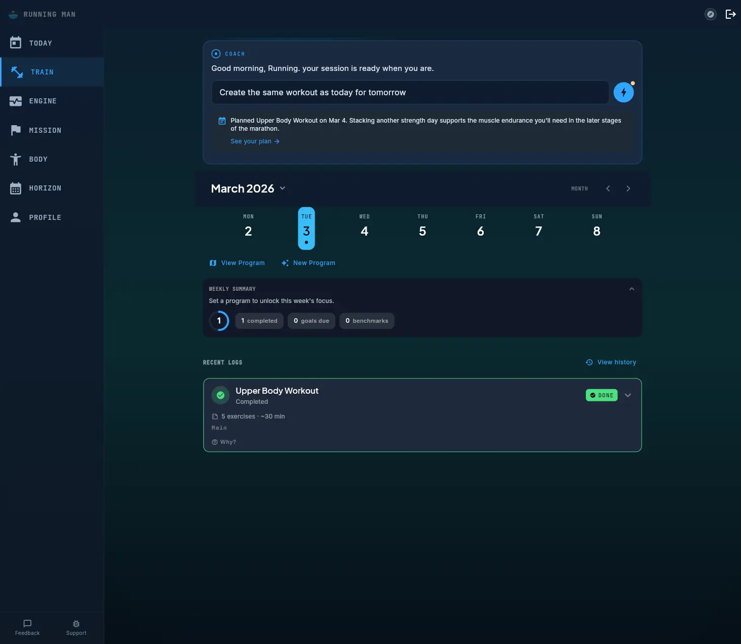 Screenshot 9 of Pelaris AI Fitness Coaching