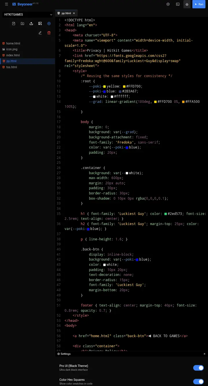 Screenshot 4 of Beyoneer IDE