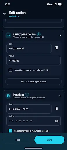 Screenshot 5 of WebHookDeck