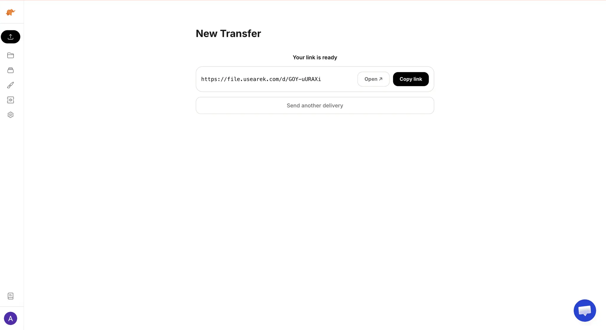 Screenshot 1 of TrunkTransfer