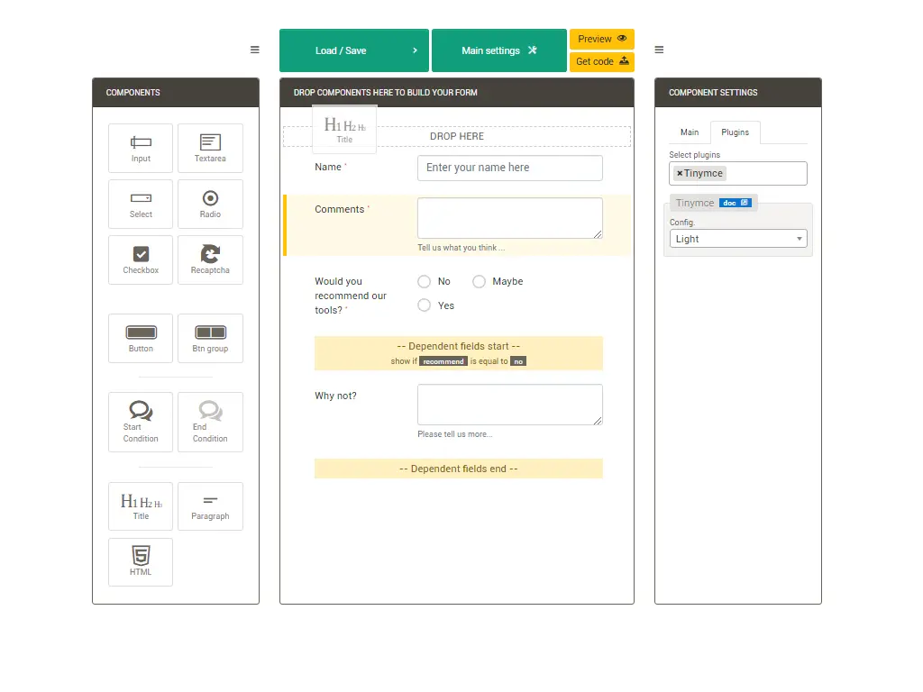 Screenshot 2 of PHP Form Builder