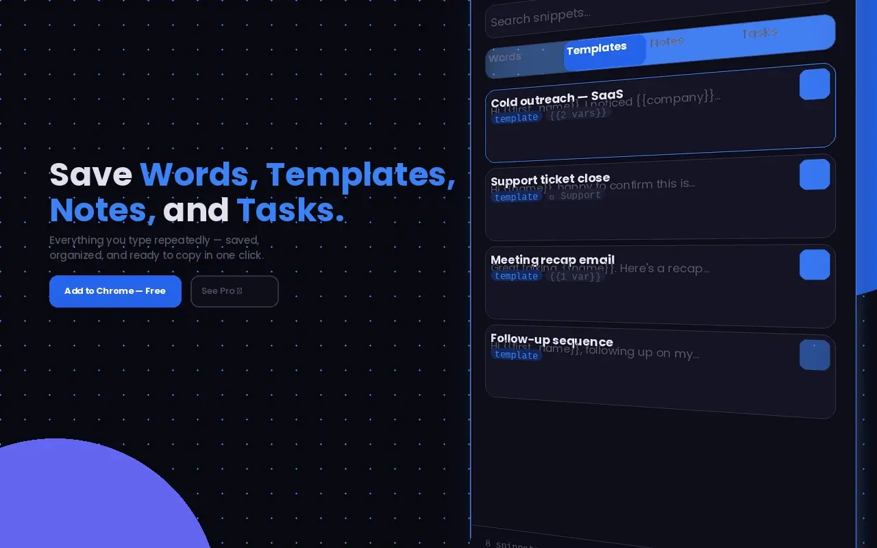 Screenshot 2 of Copyzoid - Copy and Paste tool
