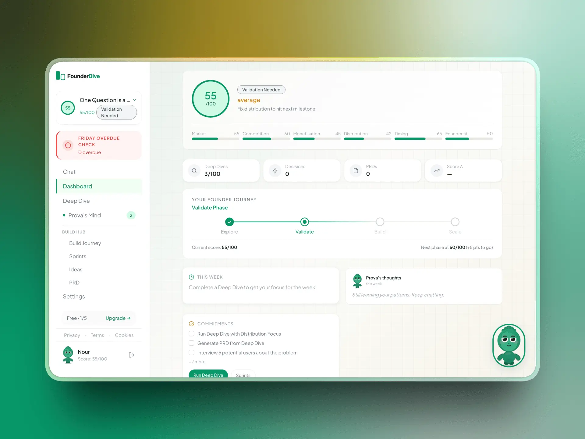 Screenshot 4 of FounderDive