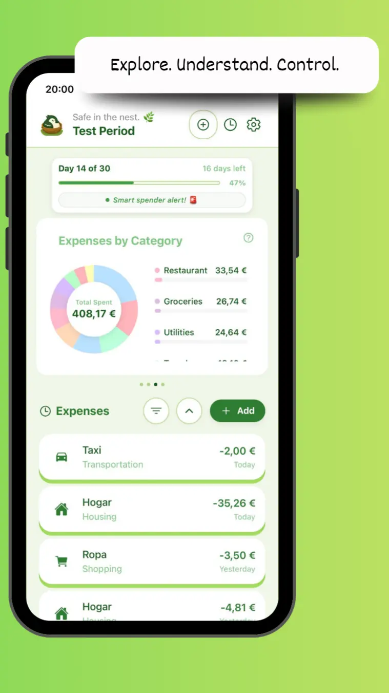 Screenshot 5 of Nestly - Simple Budget Tracker