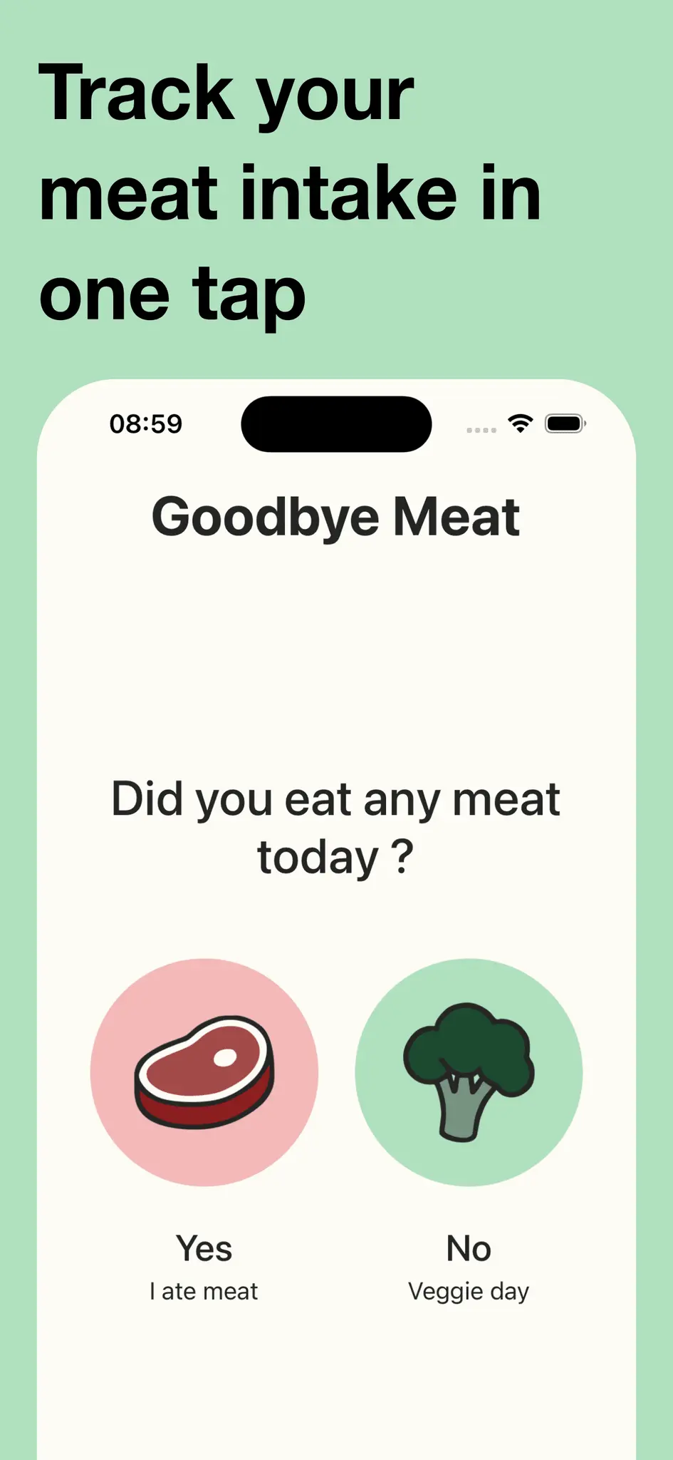 Screenshot 1 of Goodbye Meat
