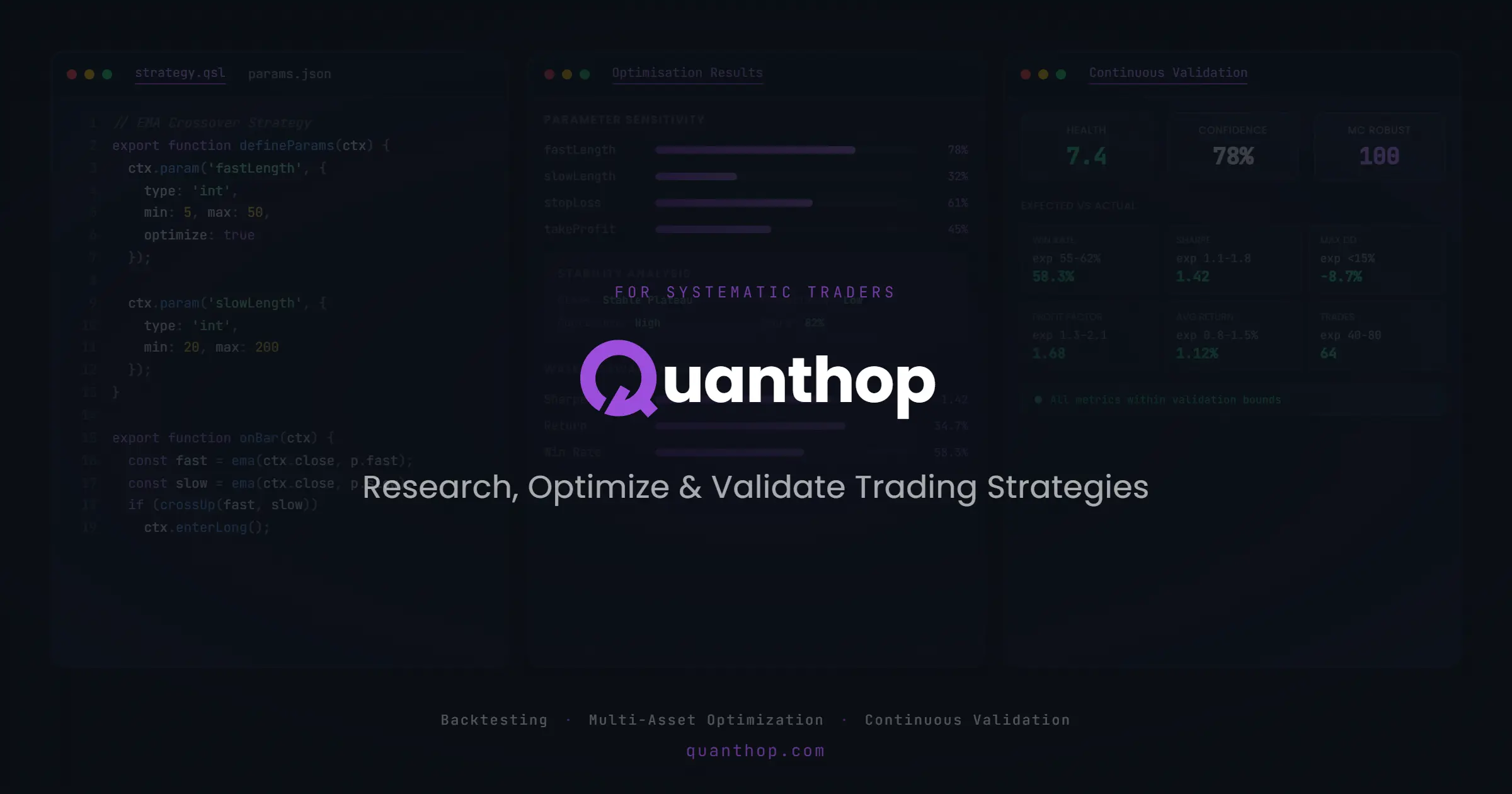 Screenshot 1 of Quanthop