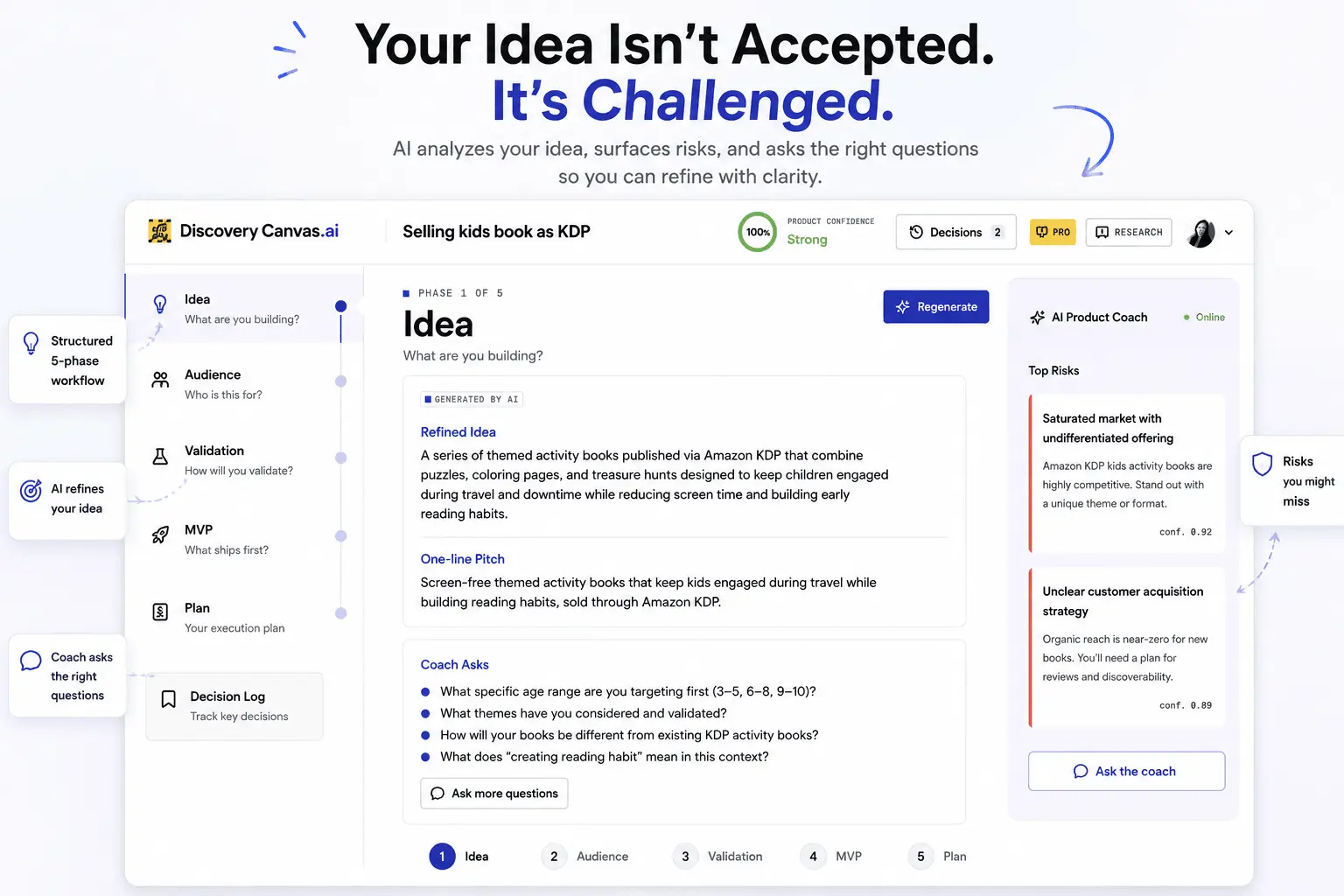 Screenshot 6 of Discovery Canvas AI