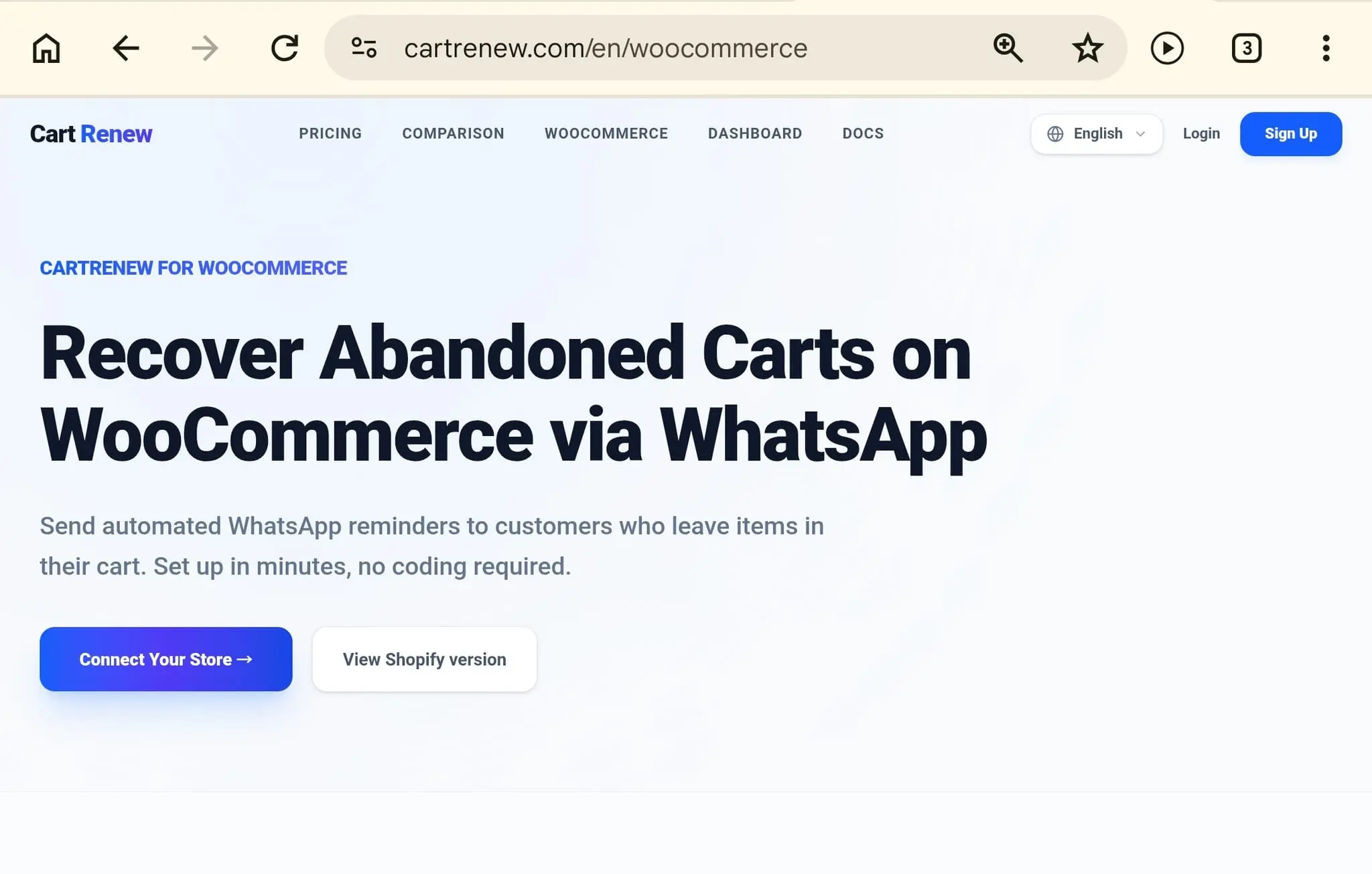 Screenshot 1 of CartRenew