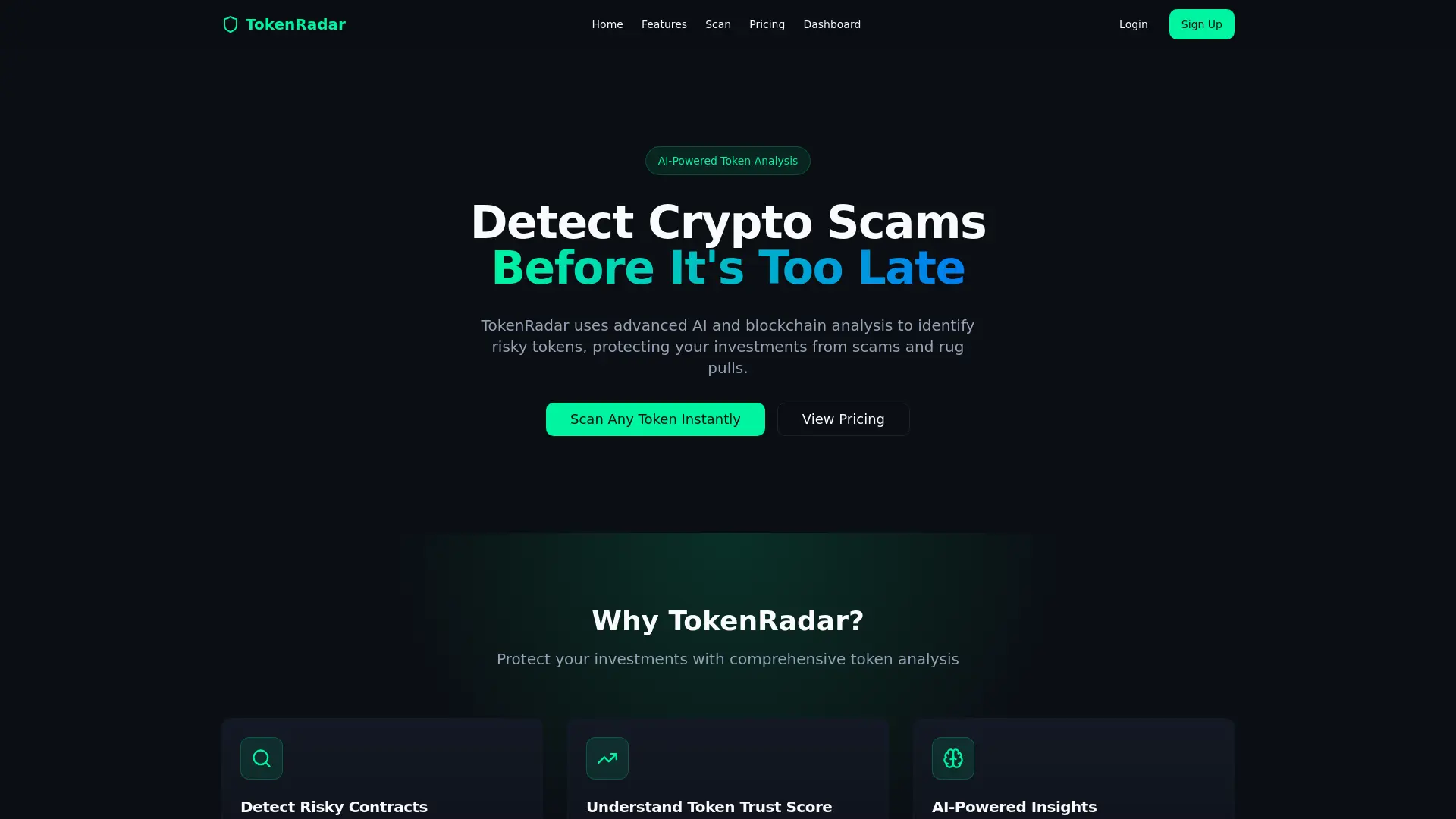 Screenshot 1 of TokenRadar