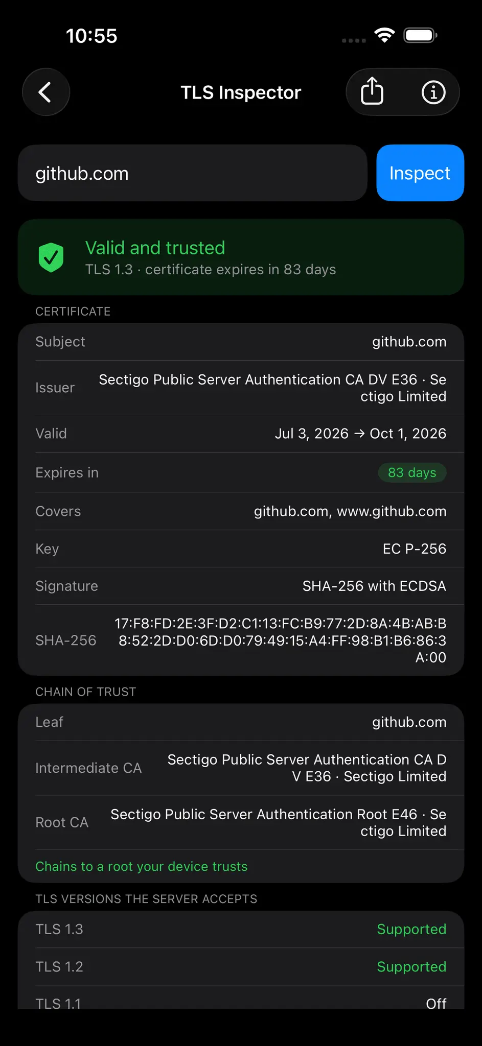 Screenshot 5 of Radien: Network Toolbox