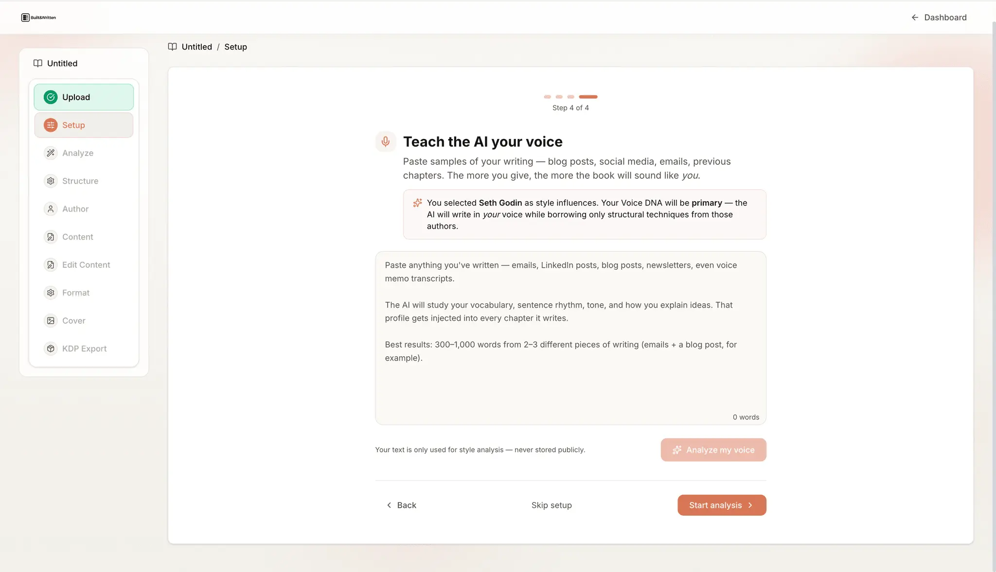 Screenshot 4 of Built&Written