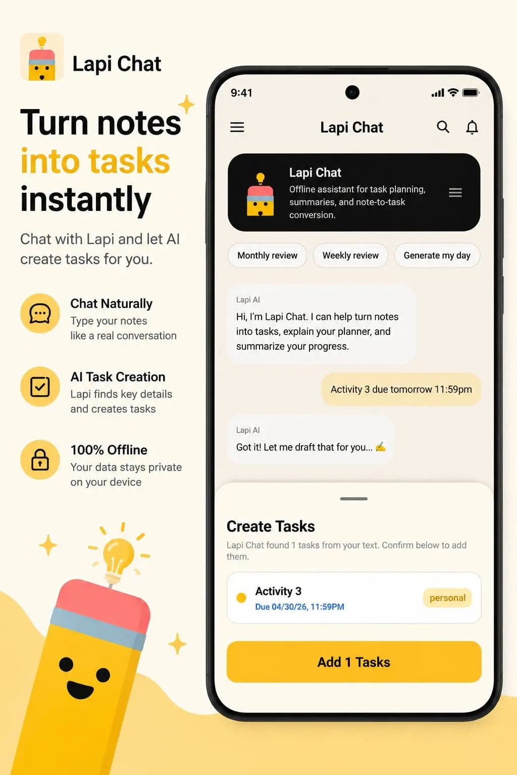 Screenshot 4 of Lapi - Task Manager
