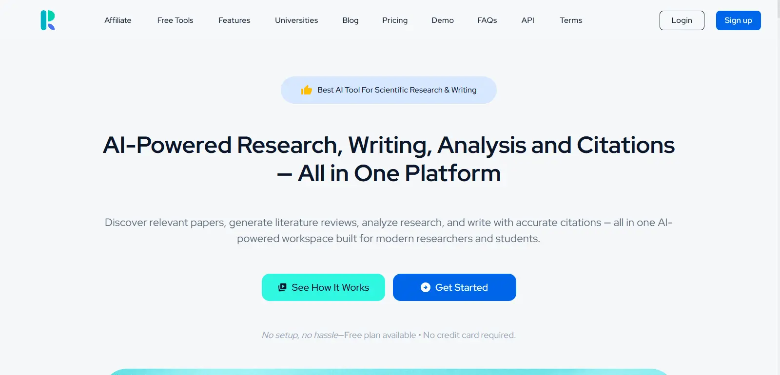 Screenshot 1 of ResearchPal