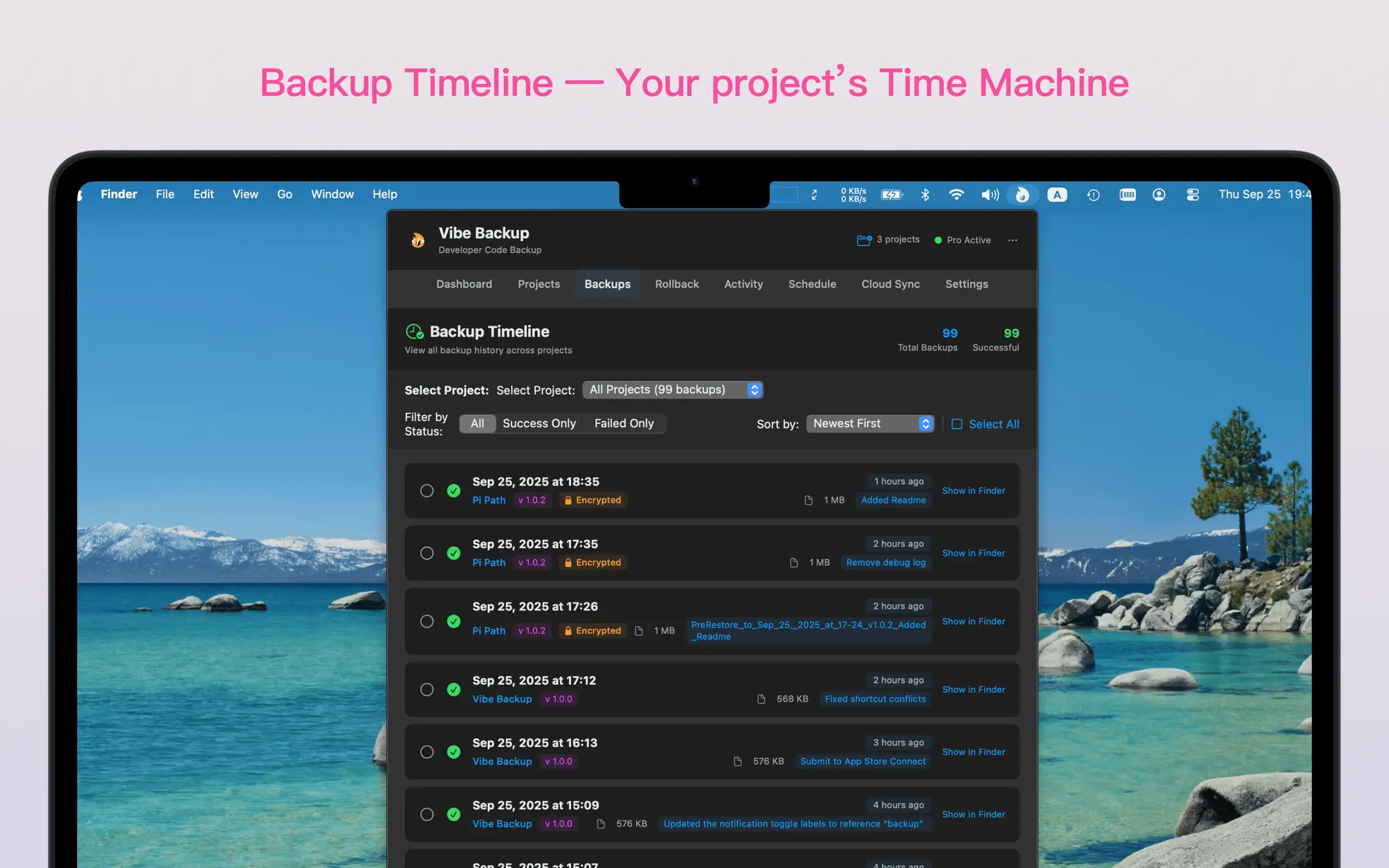 Screenshot 8 of Vibe Backup