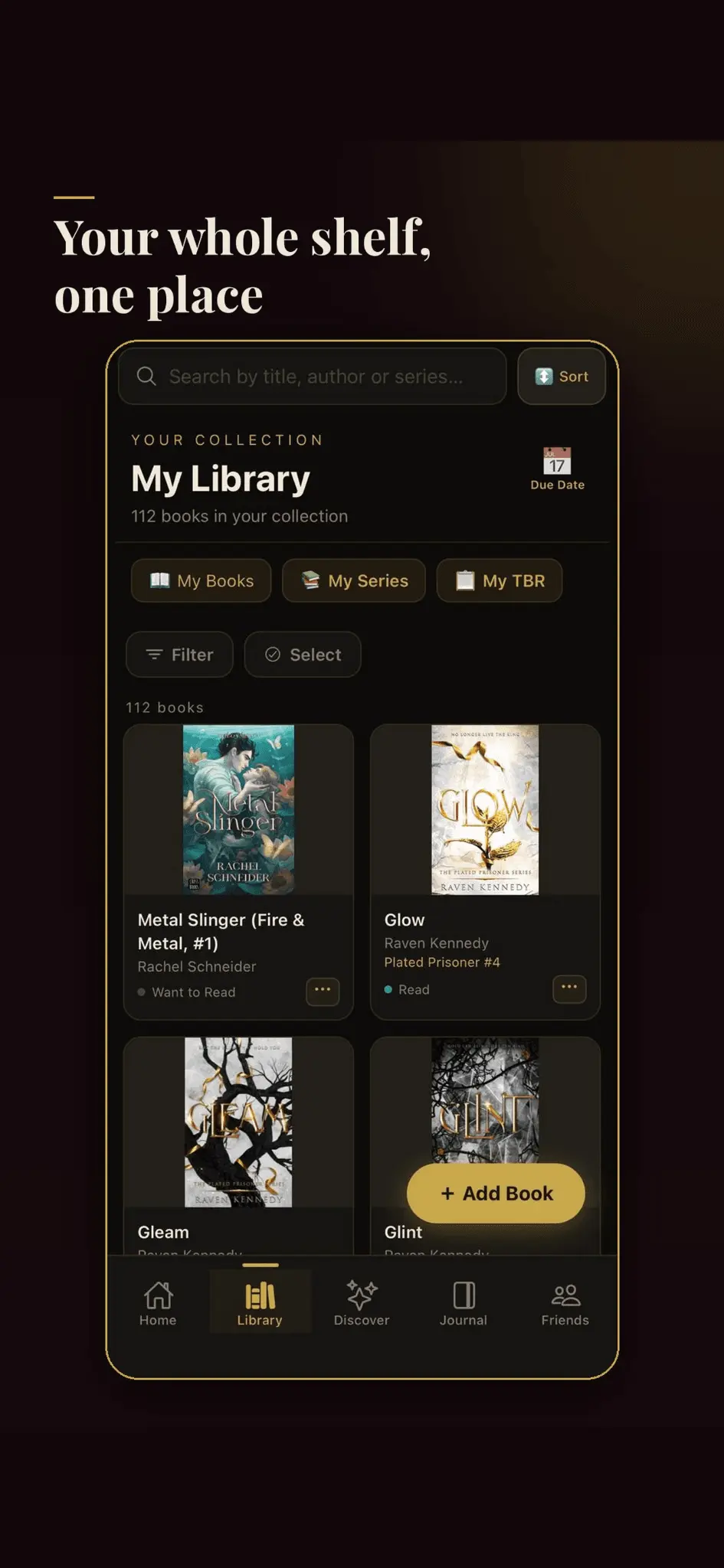 Screenshot 4 of LitList: Book Tracker & TBR